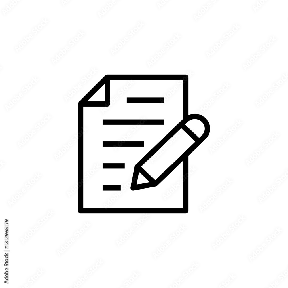 Note icon logo design. notepad sign and symbol Note icon logo design. notepad sign and symbol