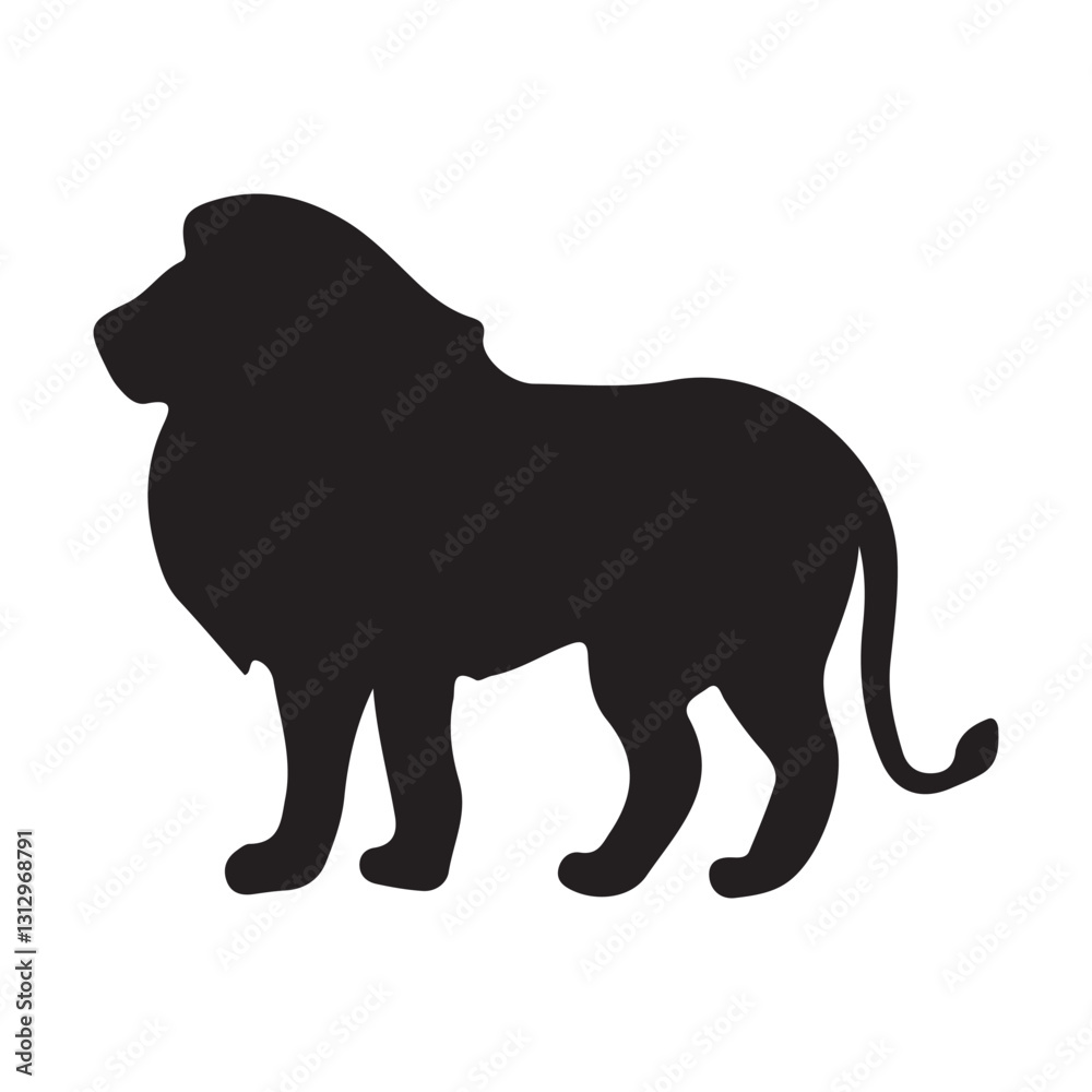 lion silhouette lion silhouette