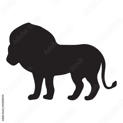 lion silhouette