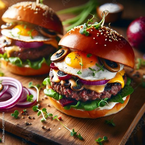 burger with cheese