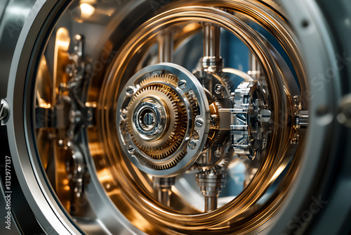 Wallpaper Mural realistic shot of a close-up view inside the back window, Torontodigital.ca