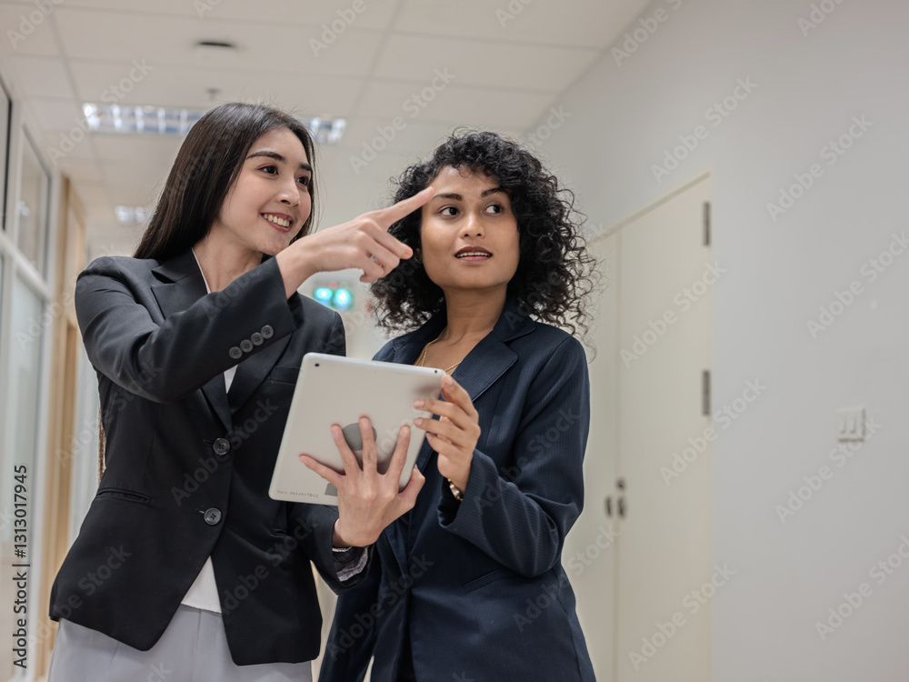 Colleagues Discussing Ideas and Strategies in Office Meeting
