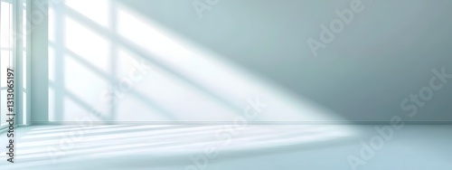 Minimalistic Wall with Shadow and Light from for Product Presentation