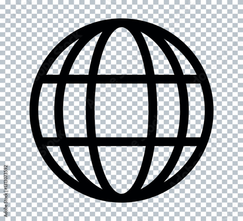 World icon. world web icon www earth globe icon. globe icon vector. earth globe icon. globe icon vector illustration.