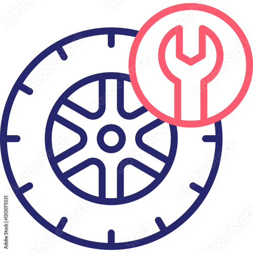 Tyre Repair Icon