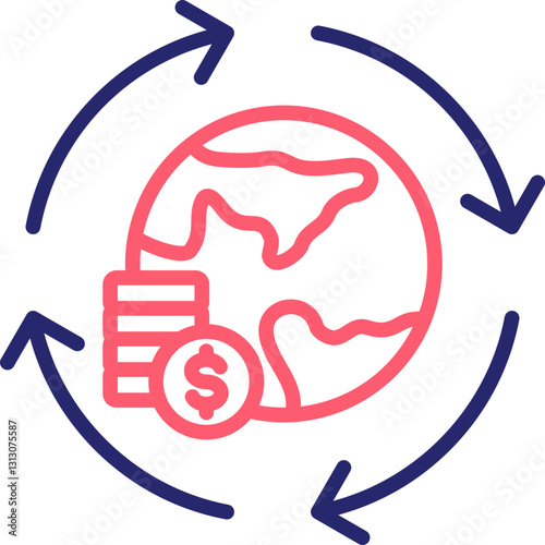 Circular Economy Icon