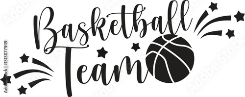 Basketball Team, Sports, Ball, Hobby, Player, Championship, Game, Team, Vector, Silhouette, Logo