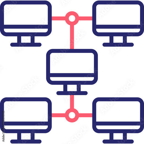 Computer Network Icon