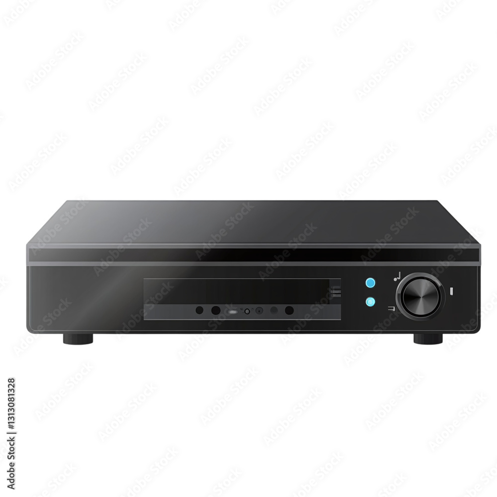 Network video recorder with remote access isolated on transparent background Network video recorder with remote access isolated on transparent background
