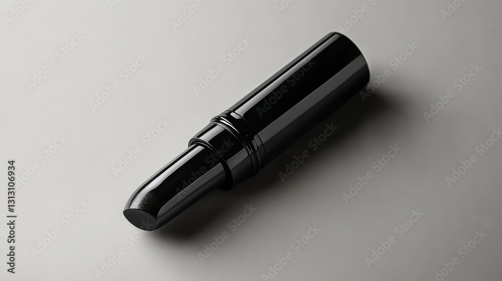 Fototapeta premium Black Lipstick Product Mockup