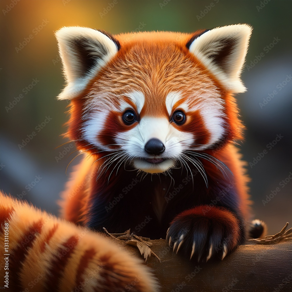 Kleiner roter Pandabär Kleiner roter Pandabär