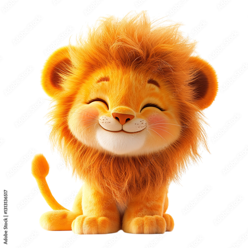 Fluffy 3D Cartoon Sun with Glowing Rays Isolated on Transparent Background Fluffy 3D Cartoon Sun with Glowing Rays Isolated on Transparent Background