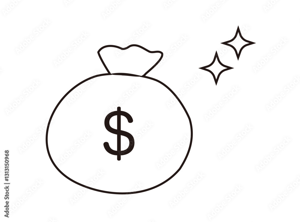Fototapeta premium money