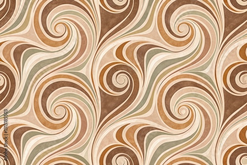 Seamless Abstract Pattern Texture Background Mocha Mousse Pantone's Color, seamless floral pattern