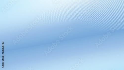 Baby blue gradient with curve line abstract background for backdrop