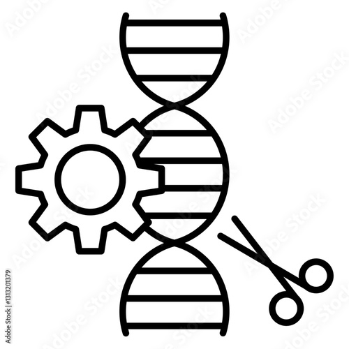 Gene Editing Icon