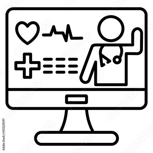 Telehealth Platforms Icon