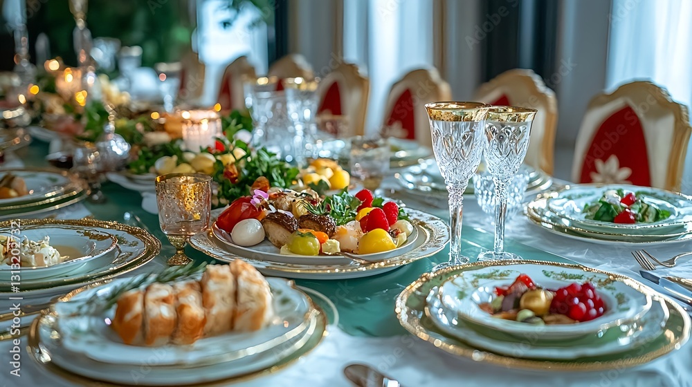 Elegant Luxury Dinner Party Table Setting - Luxury Lifestyle: The i. Elegant Luxury Dinner Party Table Setting - Luxury Lifestyle: The i.