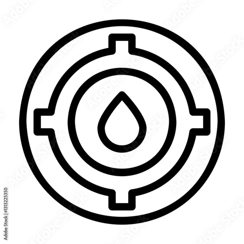 blood drop Line Icon