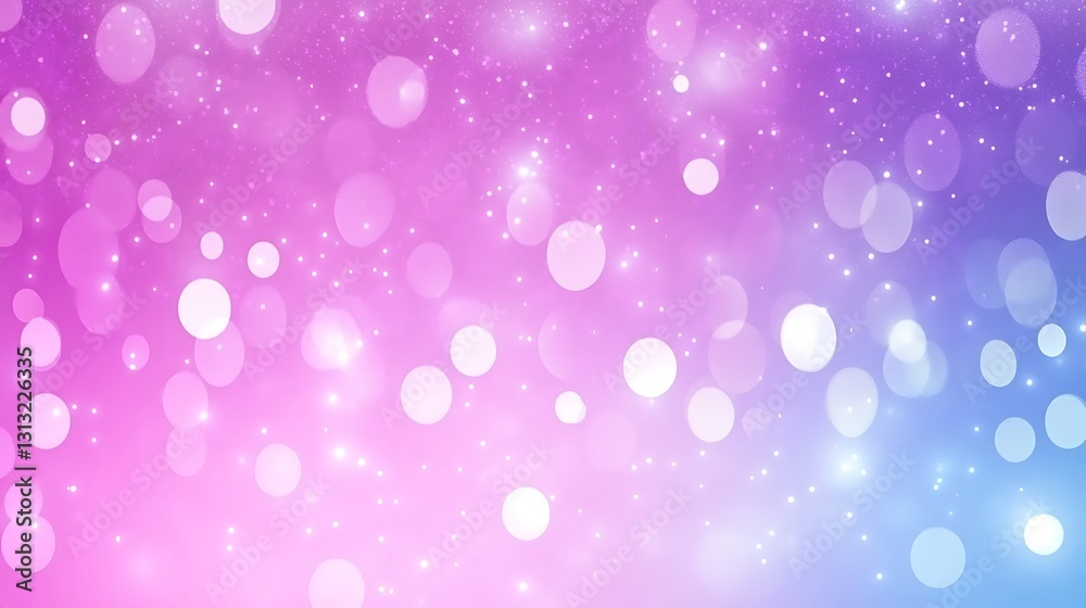 Sparkling Pink Blue Bokeh Lights Background Design Sparkling Pink Blue Bokeh Lights Background Design