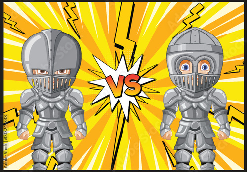 Epic Knight Showdown: Battle of Heroes