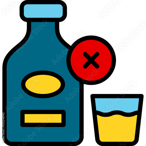 no alcohol icon