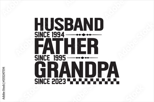 Father's Day svg, fathers Day T Shirt design bundle, dad retro vintage style  Vector Illustration, Daddy vibes Typography T Shirt Quotes Vector Bundle, Cut File Cricut, Silhouette, eps
