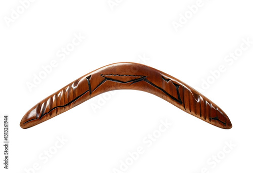 boomerang isolated on transparent background