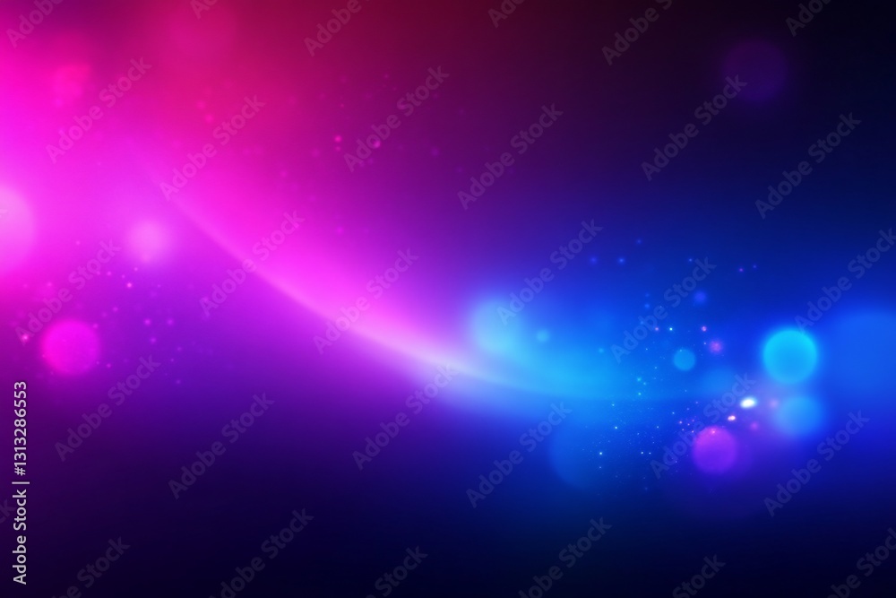 Dark blue and purple gradient background with a blurred neon light effect Dark blue and purple gradient background with a blurred neon light effect