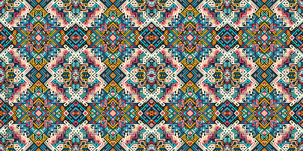 abstract seamless pattern with geometric shapes abstract seamless pattern with geometric shapes