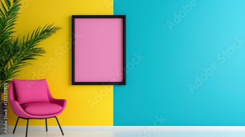 Modern Interior Design With Vibrant Colors