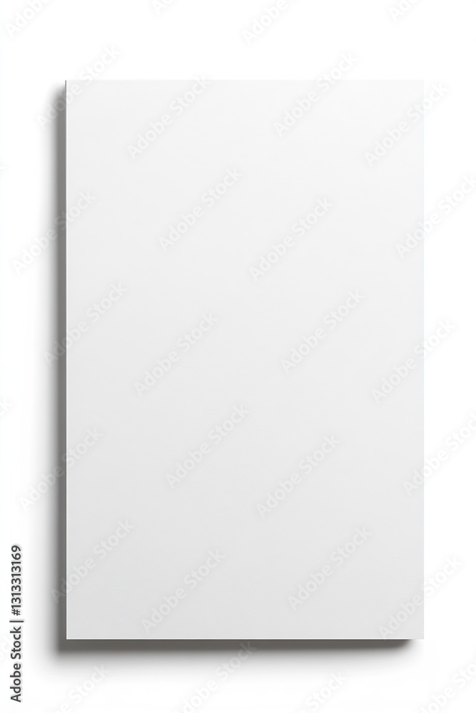 Minimalist white sheet of paper isolated on clean background showcasing simplicity and elegance : Generative AI Minimalist white sheet of paper isolated on clean background showcasing simplicity and elegance : Generative AI