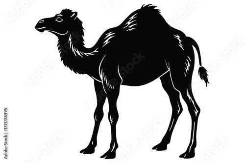 OneHumped Camel Silhouette