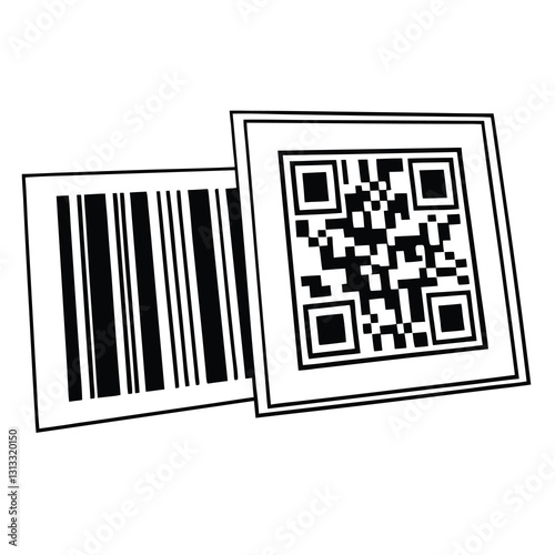 bar code on white background