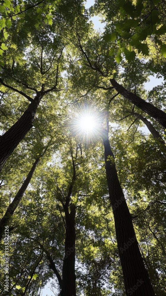 Obraz premium In the spring sunshine, a vibrant grass spread out, green, full of vitality of life. Let people feel the recovery and beauty of nature.