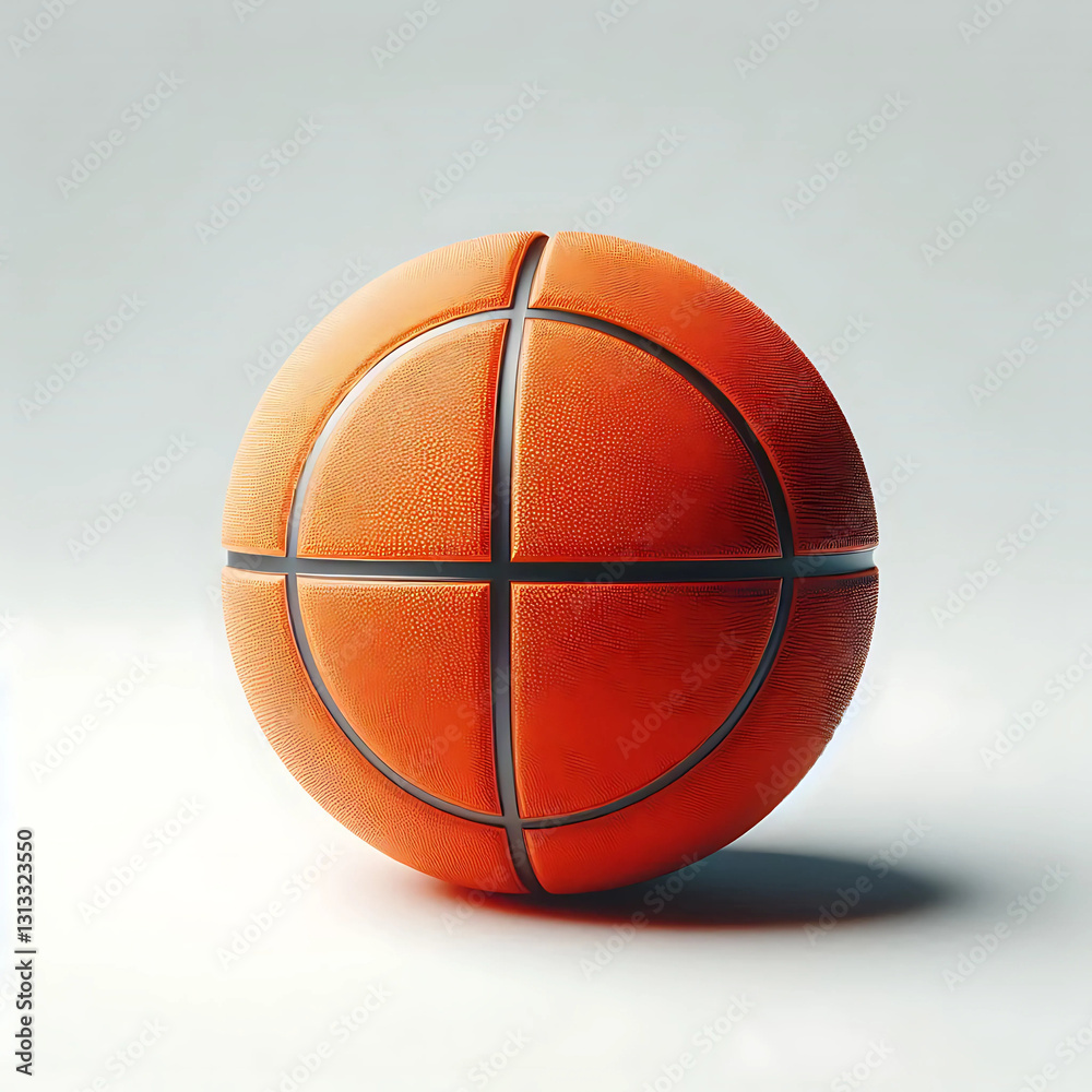 Fototapeta premium orange basketball ball