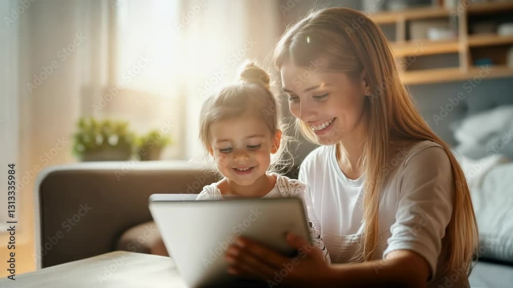A mother works on a laptop with her baby on her lap, illustrating the balance of parenting and remote work in a cozy home setting. A mother works on a laptop with her baby on her lap, illustrating the balance of parenting and remote work in a cozy home setting.