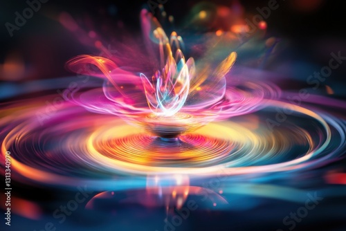 Magnetic field formation with electron spin alignment