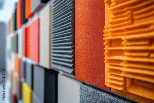 Acoustic polyester samples