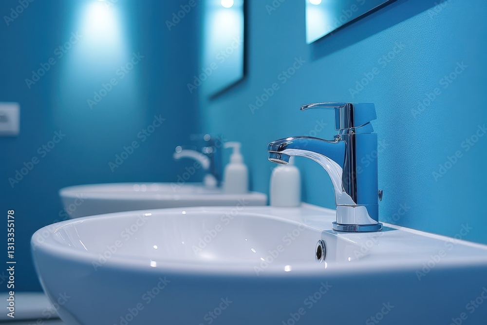 Clogged bathroom sink slow drainage issue needing cleaning Clogged bathroom sink slow drainage issue needing cleaning