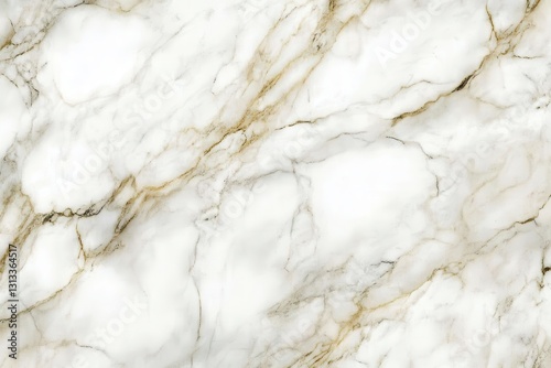 Elegant white marble background with golden veins vector design of luxury marbling