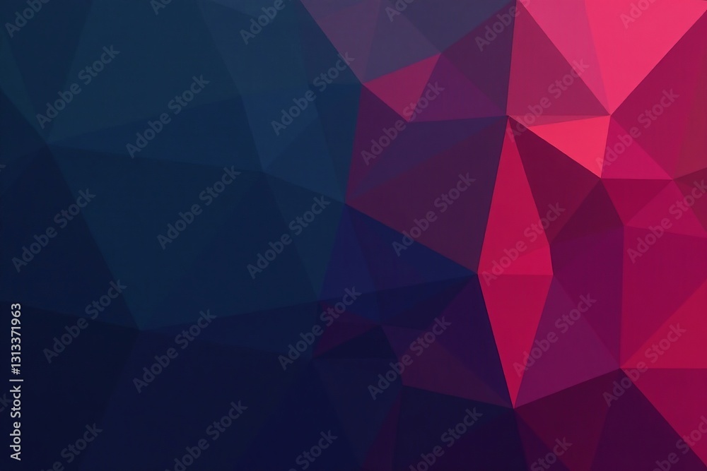 Fototapeta premium Elegant dark backdrop with low poly triangles, tech, black, corporate