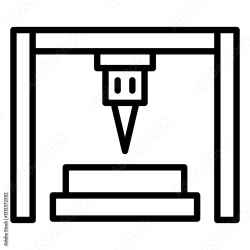 Additive Manufacturing Icon