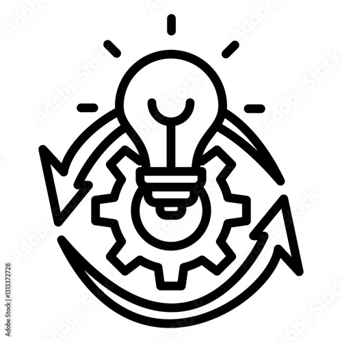 Innovation Process Icon