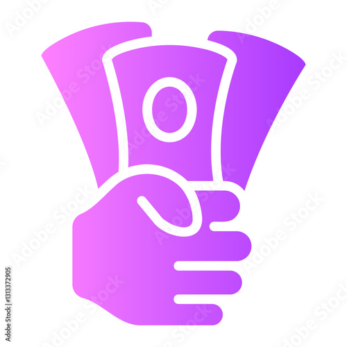bribery Gradient icon