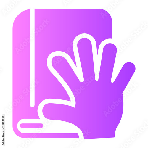 swear Gradient icon