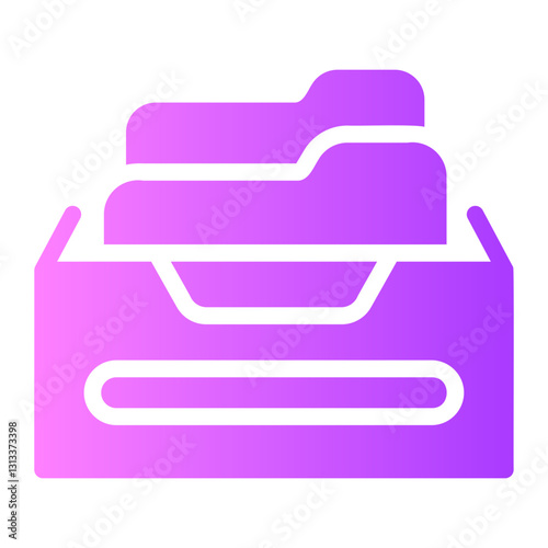 archives Gradient icon