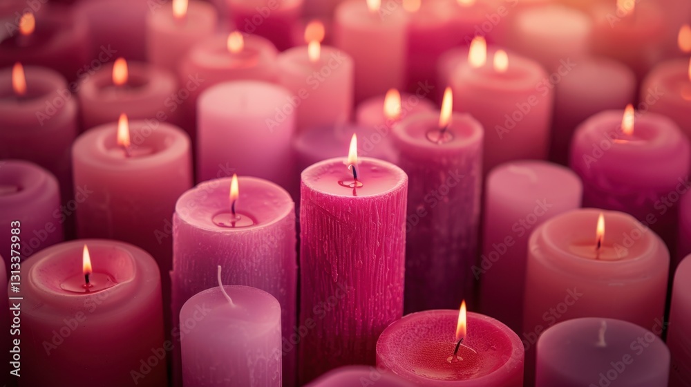Pink Candles: Soft pink candles that create a calming ambiance, perfect for adding a touch of serenity and elegance to any room.
Pink Candles: Soft pink candles that create a calming ambiance, perfect for adding a touch of serenity and elegance to any room.