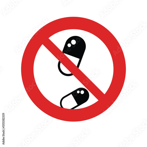 no pill sign