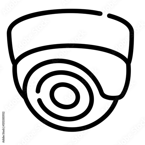 cctv Line Icon